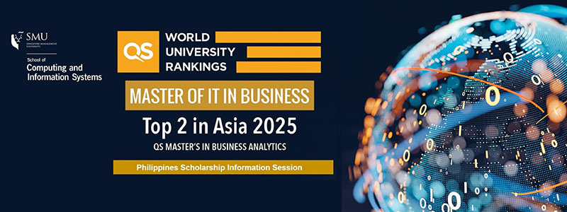 Philippines Fintech Events 2025 - Master of IT in Business - Philippines Scholarship Information Session